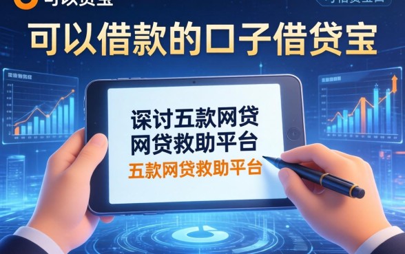 可以借款的口子借贷宝，探讨五款网贷救助平台