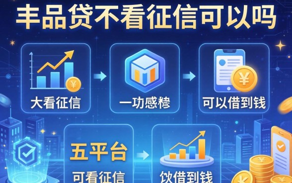 一品贷不看征信可以吗，分析五个平台不看征信可以借到钱