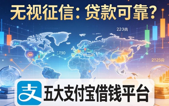 无视征信的贷款可靠吗，五大支付宝借钱平台