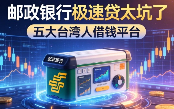 邮政银行极速贷太坑了，五大台湾人借钱平台
