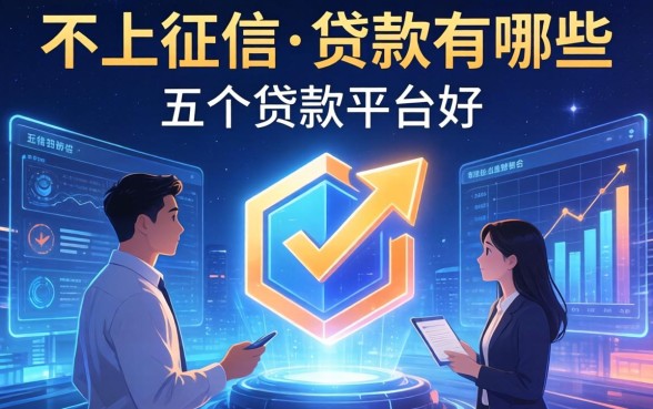 不上征信的贷款有哪些，介绍五个贷款平台好