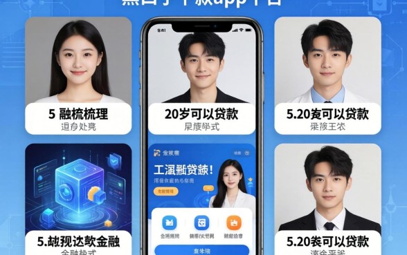 黑口子下款app平台，梳理5个20岁可以贷款的平台