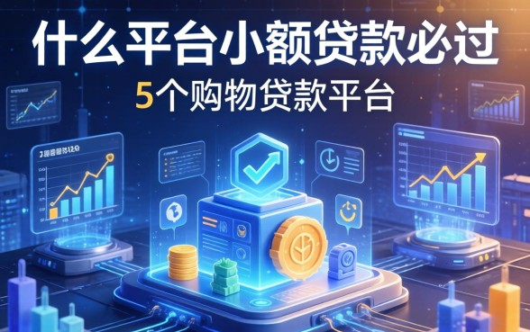 什么平台小额贷款必过，归纳5个购物贷款平台