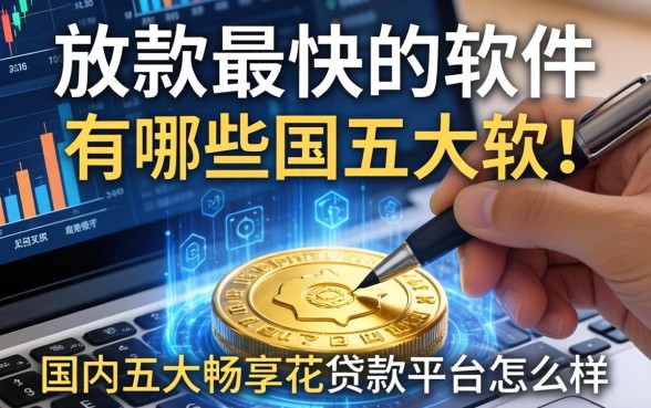 放款最快的软件有哪些，国内五大畅享花贷款平台怎么样