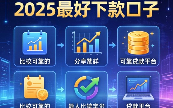 2025最好下款口子，分享五个比较可靠的贷款平台