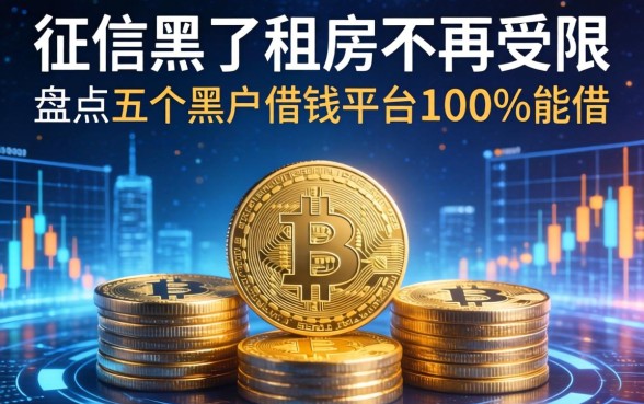 征信黑了租房不再受限，盘点五个黑户借钱的平台100%能借