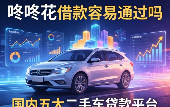 咚咚花借款容易通过吗，国内五大二手车贷款平台