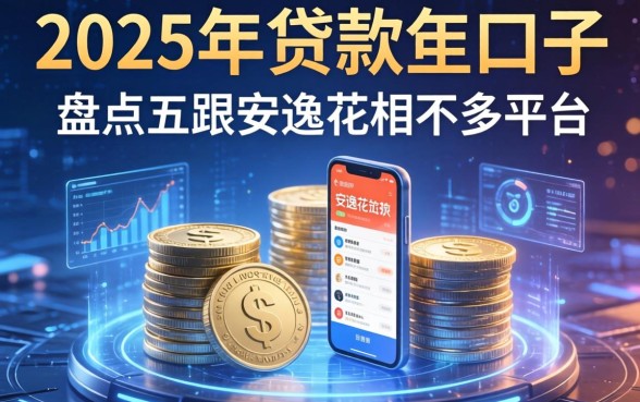 2025年贷款的口子，盘点五个跟安逸花差不多的平台