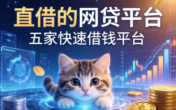 直借的网贷平台有哪些，解答五家快速借钱平台
