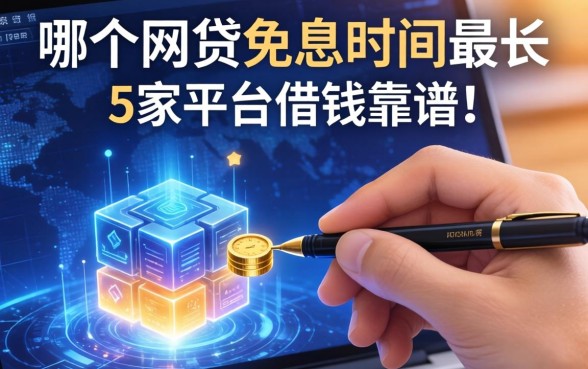 哪个网贷免息时间最长，阐述5家平台借钱靠谱