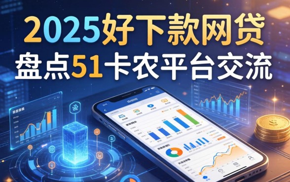 2025好下款的网贷，盘点五个51卡农平台交流