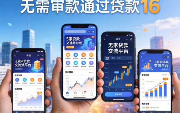 无需审核通过贷款16，阐述5家贷款交流平台
