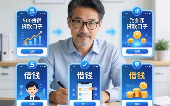 不超过60岁贷款口子，整理五个借钱的平台