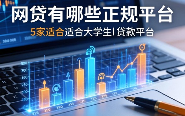 网贷有哪些是正规平台，阐述5家适合大学生的贷款平台