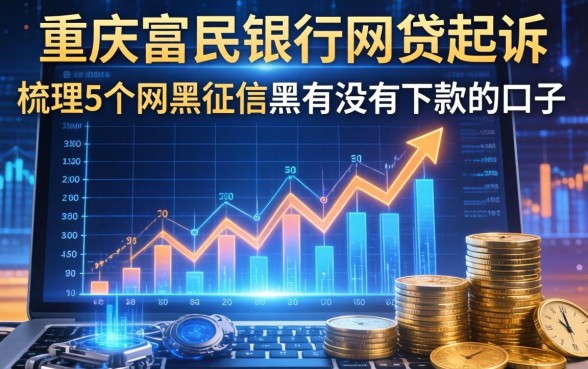 重庆富民银行网贷起诉，梳理5个网黑征信黑有没有下款的口子