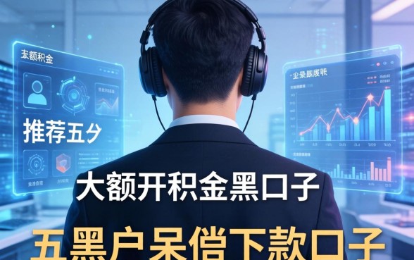 大额公积金黑口子背后，推荐五个黑户呆账下款口子
