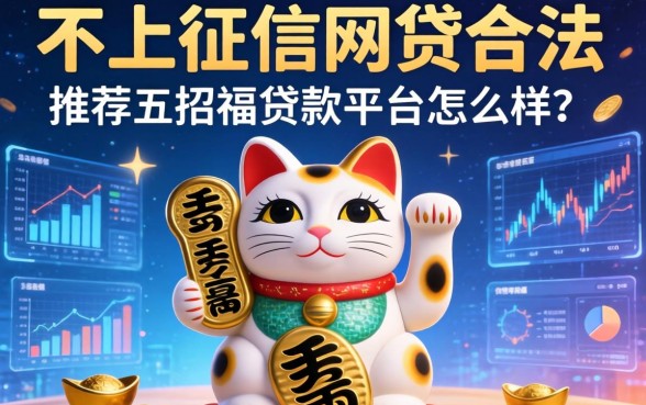 不上征信的网贷合法吗，推荐五个招财猫贷款平台怎么样
