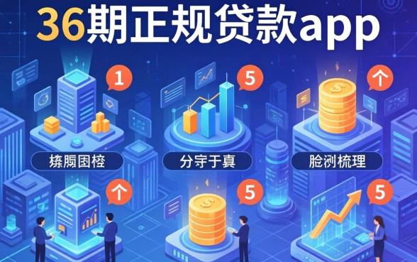 36期正规贷款app，梳理5个最新贷款口子