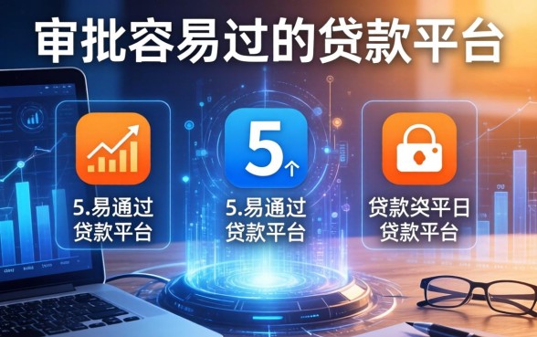 审批容易过的贷款平台，例举5个易通过的贷款平台
