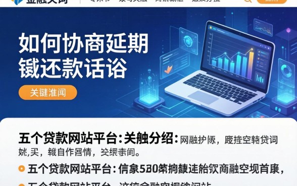 如何协商延期还款话术，介绍五个贷款网站平台