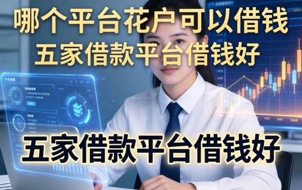 哪个平台花户可以借钱，解答五家借款平台借钱好