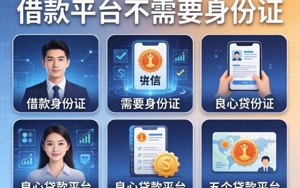借款平台不需要身份证，分析五个良心的贷款平台