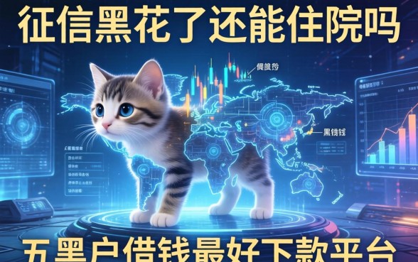 征信黑花了还能住院吗，总结五个黑户借钱最好下款平台