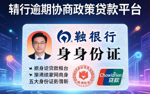 交行逾期协商政策最新，五大身份证贷款平台