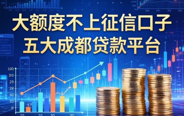 大额度不上征信的口子，五大成都贷款平台