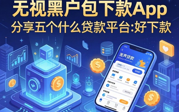 无视黑户包下款app，分享五个什么贷款平台好下款