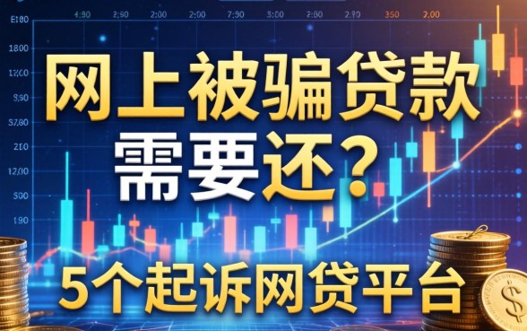 网上被骗贷款需要还吗，整合5个起诉网贷平台