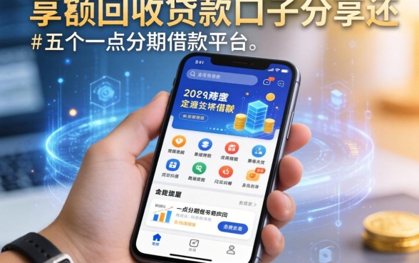 手机回收贷款口子不还，分享五个一点分期借款平台