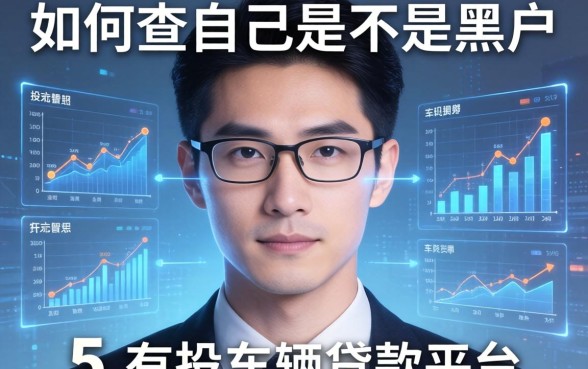 如何查自己是不是黑户，总结五个按揭车辆贷款平台