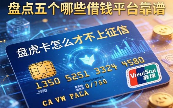 信用卡怎么才不上征信，盘点五个哪些借钱平台靠谱