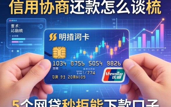 信用卡协商还款怎么谈，梳理5个网贷秒拒能下款的口子