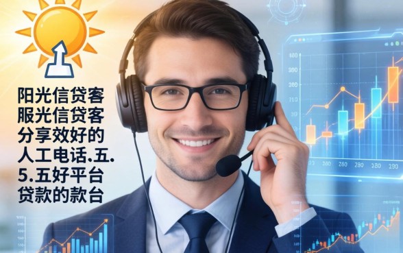 阳光信贷客服人工电话，分享五个比较好的贷款平台