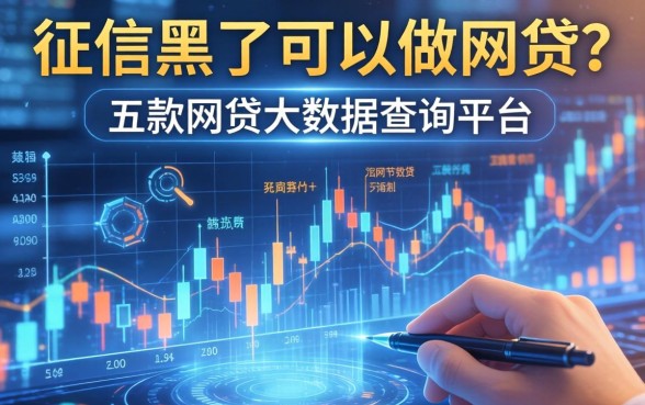 征信黑了可以做网贷吗，探讨五款网贷大数据查询平台