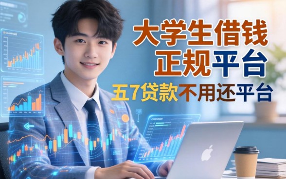 大学生借钱的正规平台，分享五个贷款不用还的平台