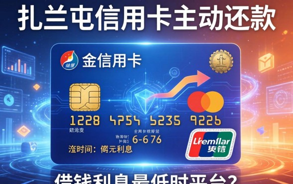 扎兰屯信用卡主动还款，分享五个借钱利息最低的平台