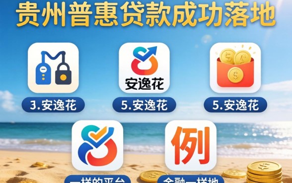 贵州普惠贷款成功落地，例举5个和安逸花一样的平台