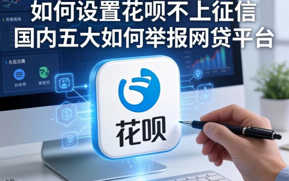 如何设置花呗不上征信，国内五大如何举报网贷平台