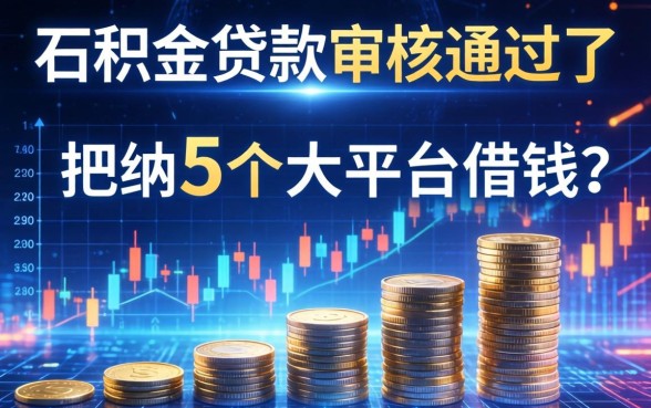 公积金贷款审核通过了，归纳5个大平台借钱