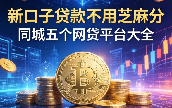 新口子贷款不用芝麻分，同城五个网贷平台大全