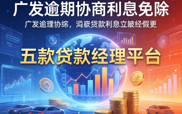 广发逾期协商利息免除，探讨五款贷款经理平台