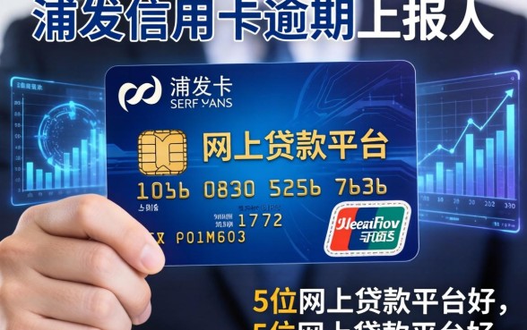 浦发信用卡逾期上报人，阐述5家网上贷款平台好