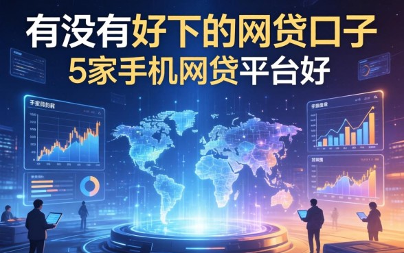 有没有好下的网贷口子，阐述5家手机网贷平台好