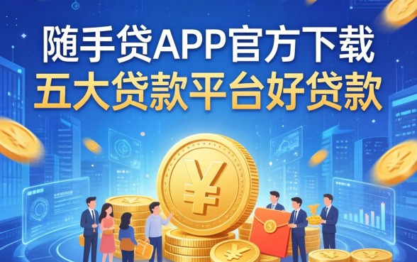 随手贷app官方下载，五大贷款平台好贷款