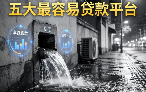 黑白户晚上放水的口子，五大最容易贷款的平台
