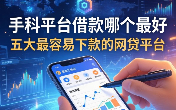 手机平台借款哪个最好，五大最容易下款的网贷平台