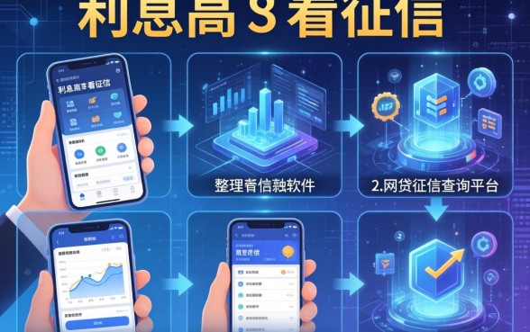利息高不看征信的软件，整理五个网贷征信查询平台